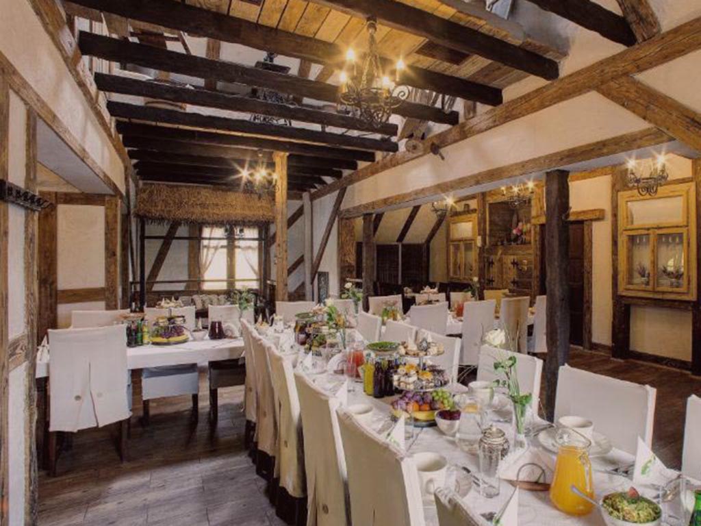 Sala weselna w Dworku Sanockim